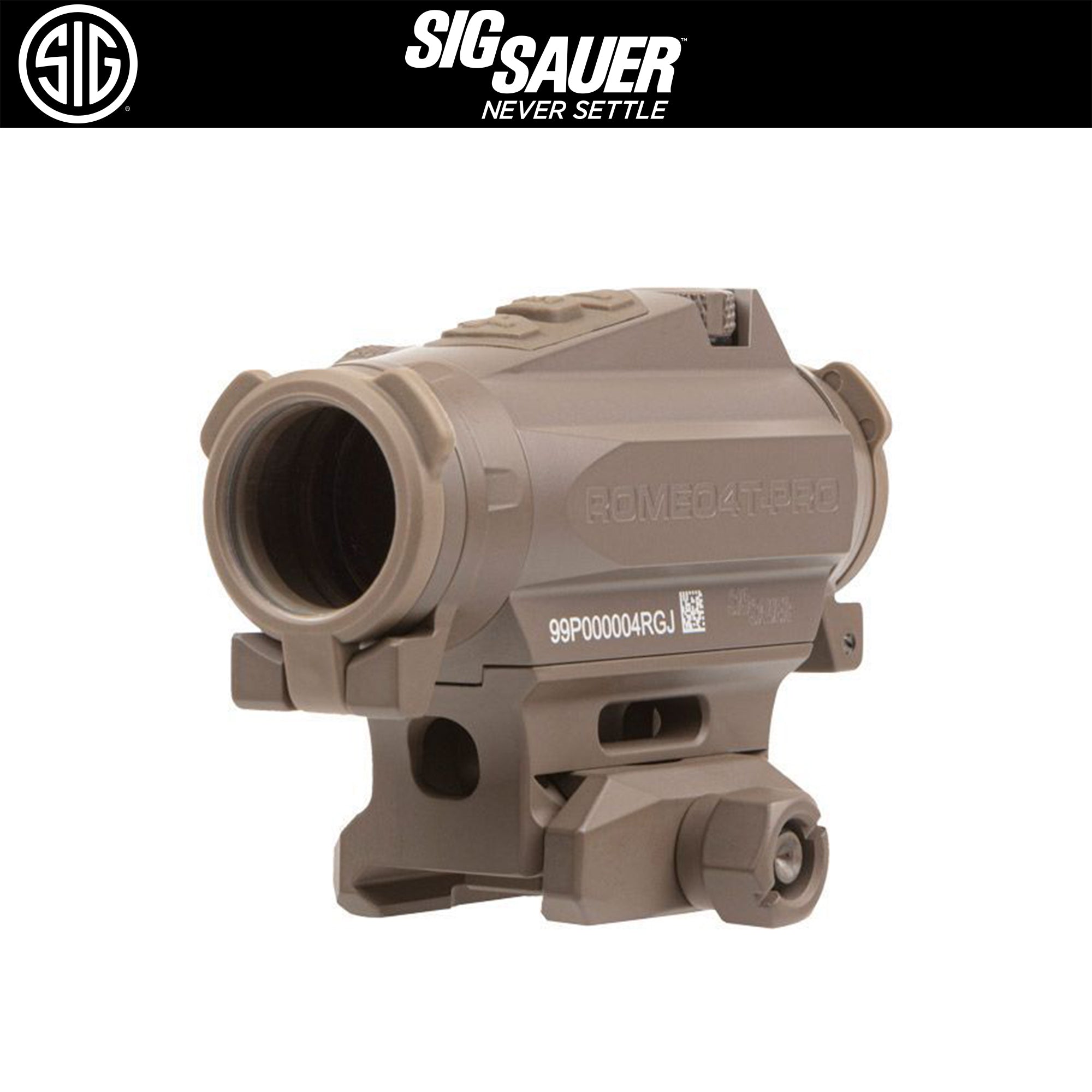 SIG SAUER ROMEO4T-PRO ダットサイト (1x20MM) 【フラットダークアース】SOR44102