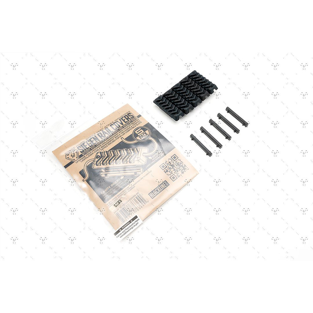 Strike SIEGEN Rail Covers - Black (5-pack) レイルカバー【ブラック】