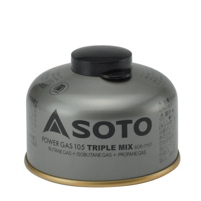 SOTO パワーガス トリプルミックス OD缶 SOD-710T/SOD-725T/SOD-750T