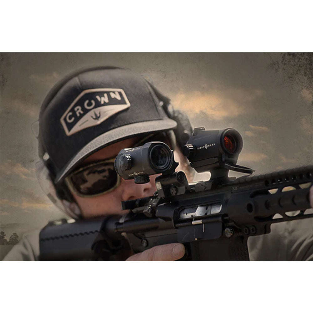 Sightmark XTM-3 3xMagnifier with LQD Flip to Side Mount マグニファイア SM19065