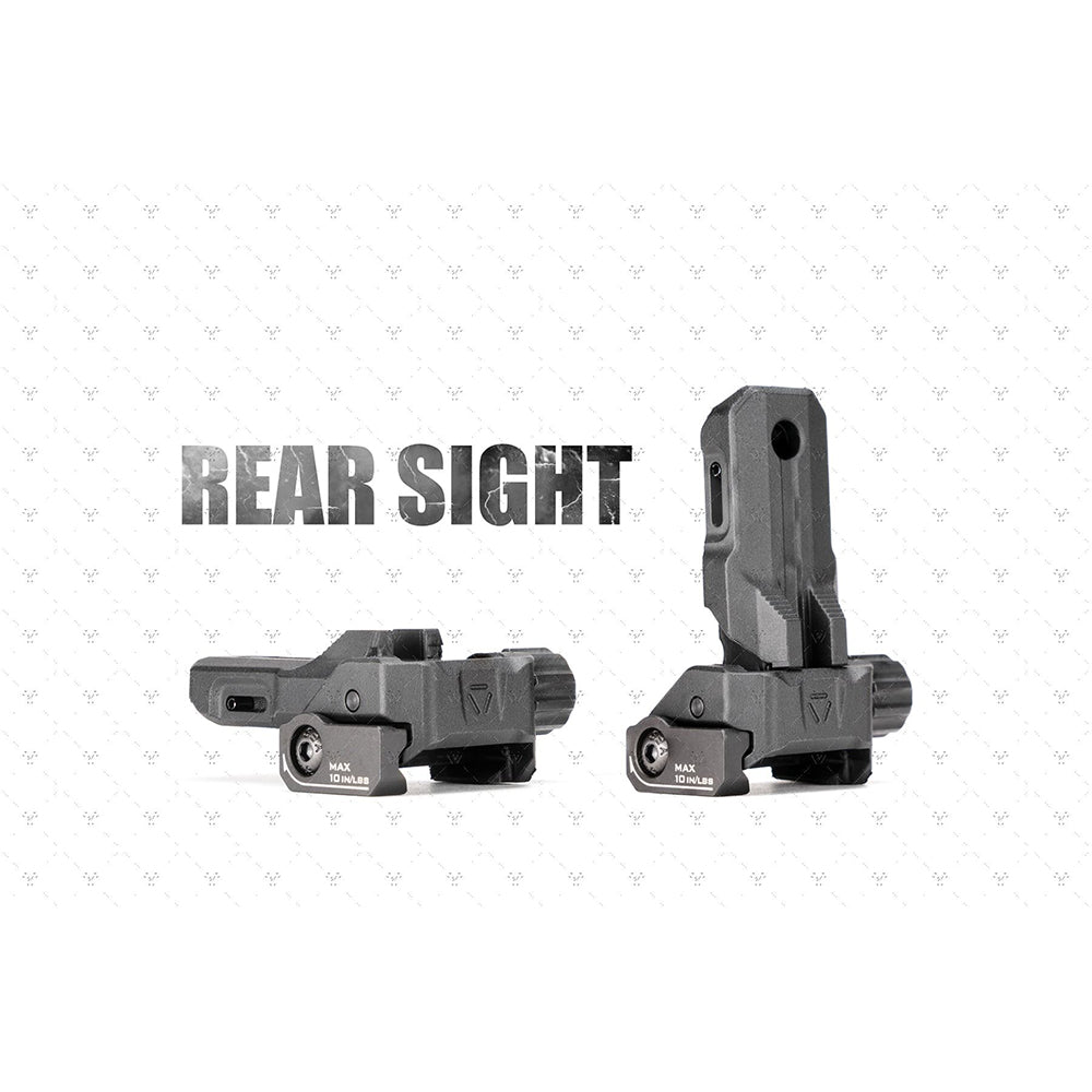 Strike Polymer Backup Sights バックアップサイト【ブラック】