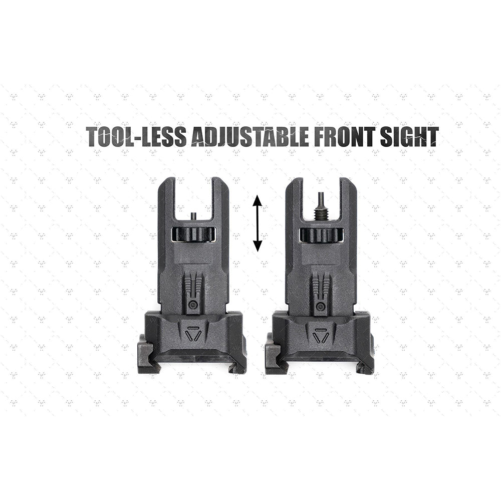 Strike Polymer Backup Sights バックアップサイト【ブラック】