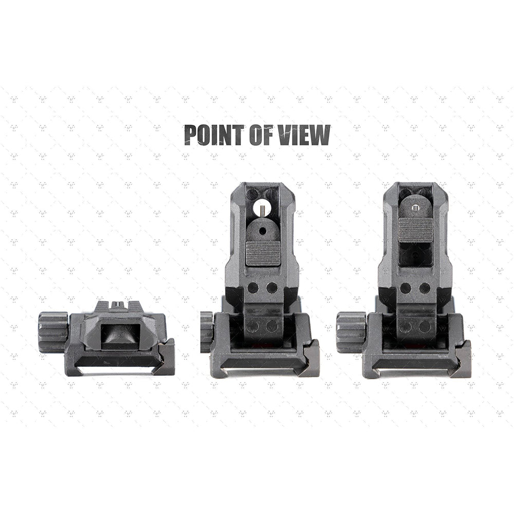 Strike Polymer Backup Sights バックアップサイト【ブラック】