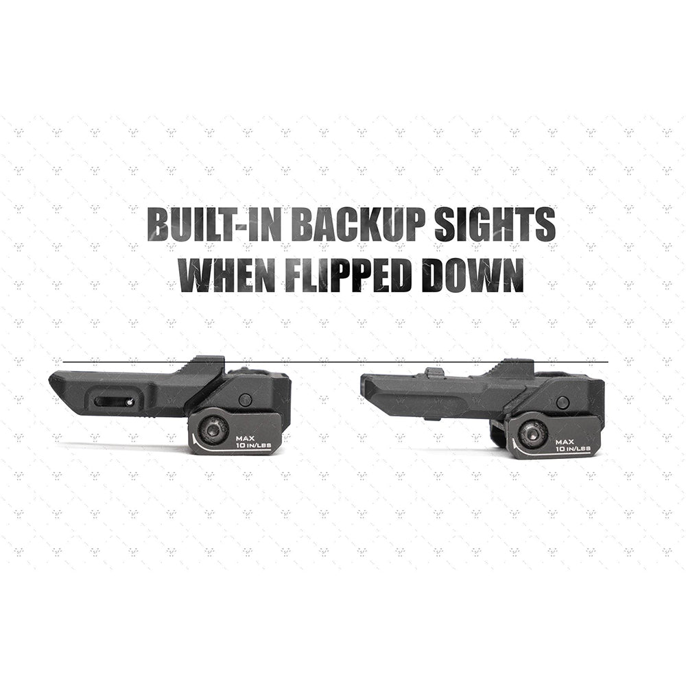 Strike Polymer Backup Sights バックアップサイト【ブラック】