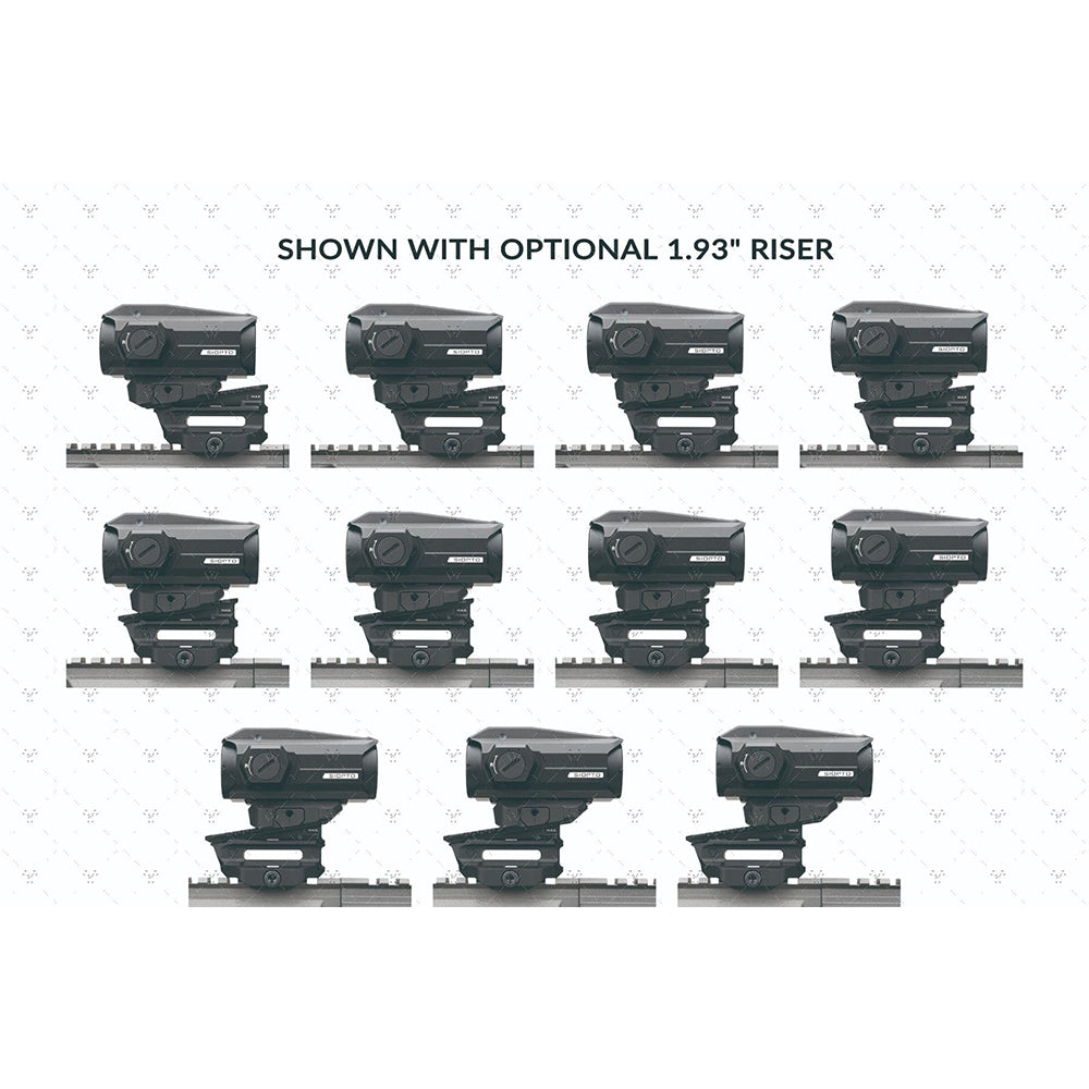 Strike Variable Optic Mount for Aimpoint® Micro Standard オプティックマウント【ブラック】