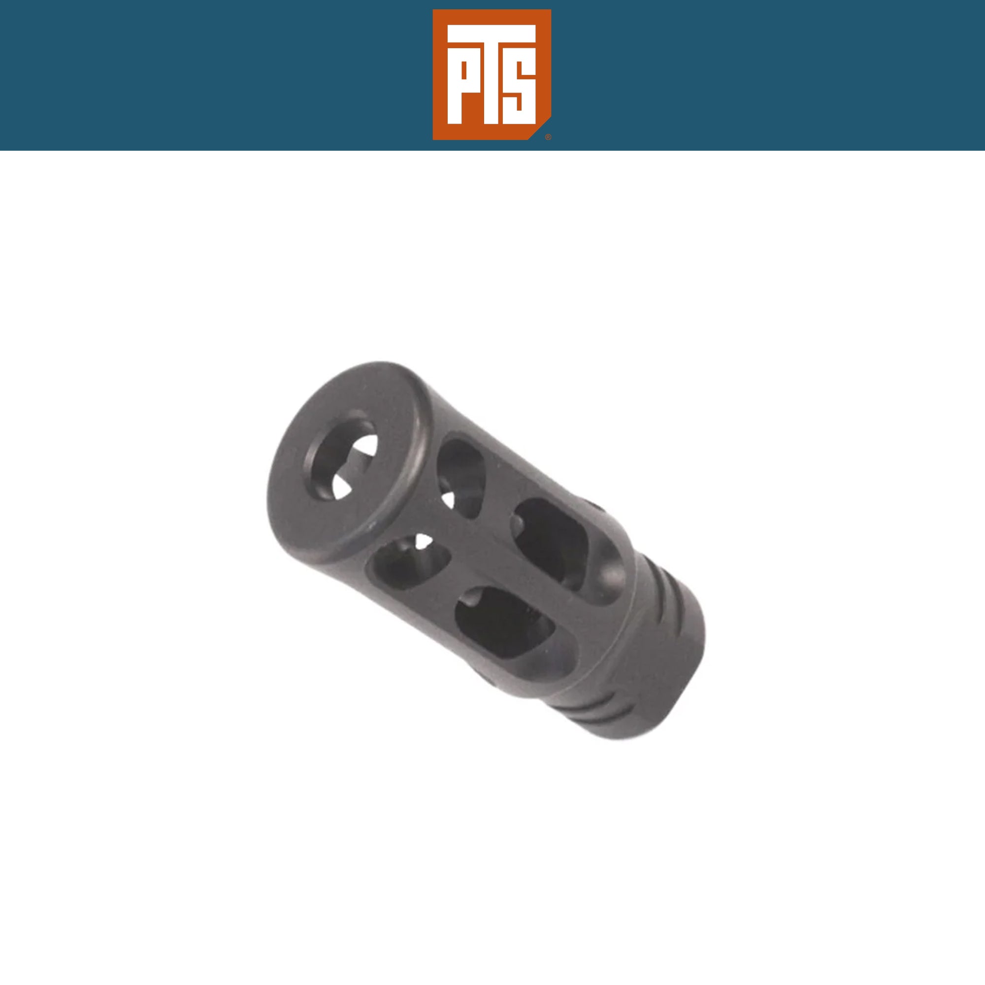 PTS GoGun USA SuperComp No Talon Flash Hider - 14mm CW ハイダー【ブラック】