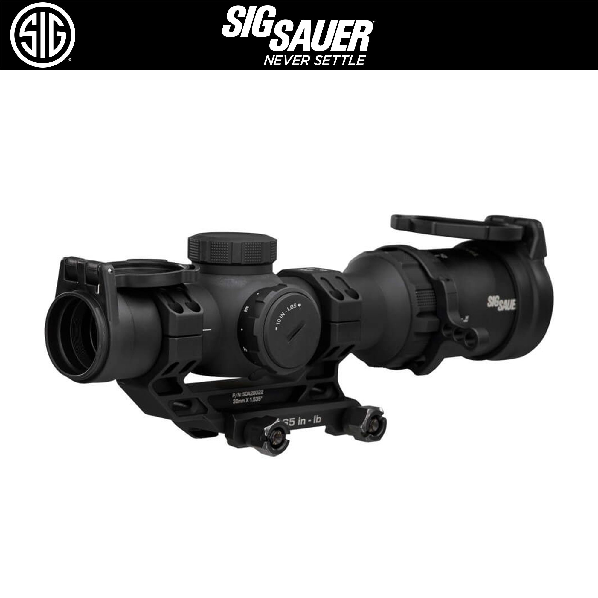 SIG SAUER TANGO-MSR COMPACT ライフルスコープ (1-6X24MM) チューブ径30mm レティクルBDC6 【ブラック】 SOTMC61000