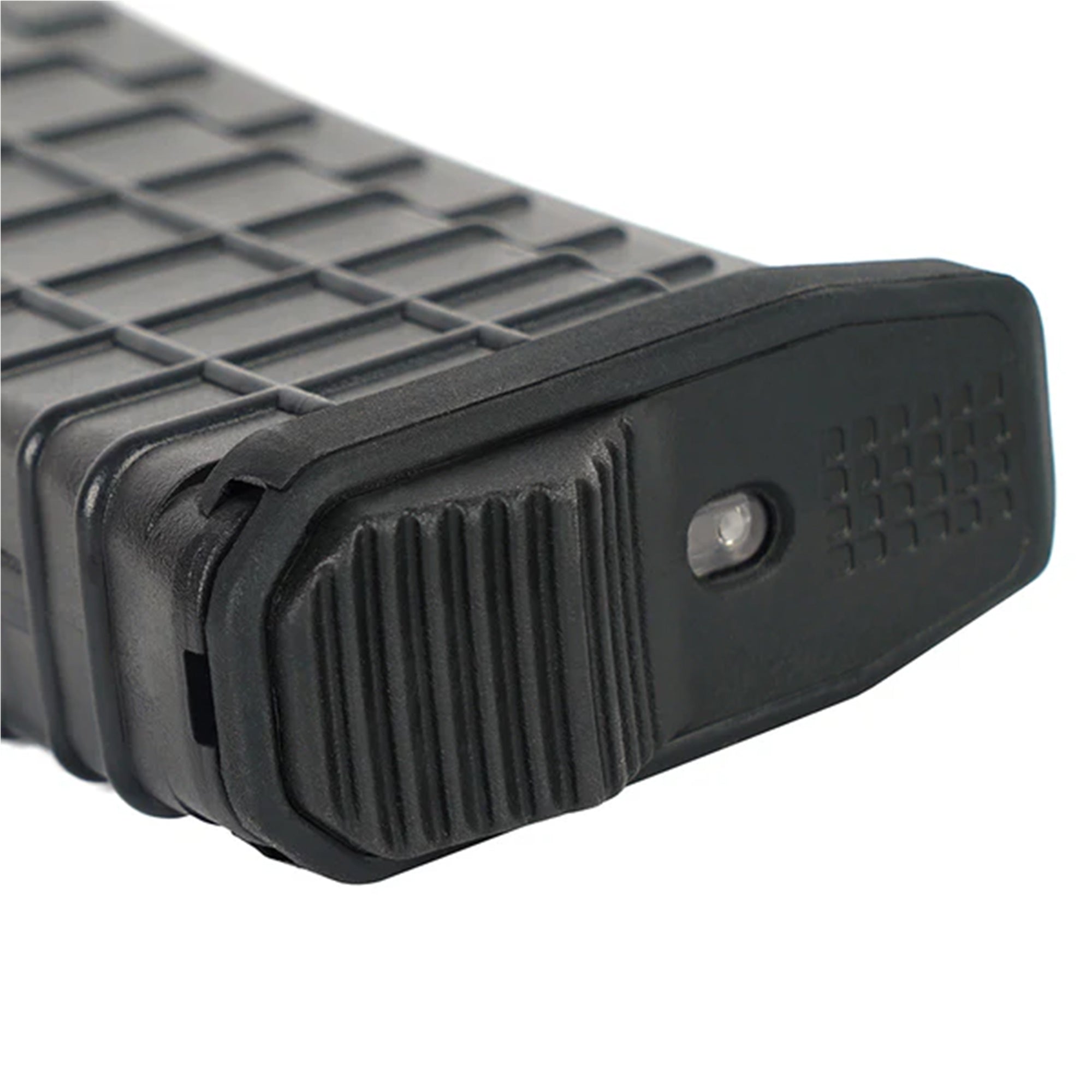 PTS Airsoft Gun Accessories TPM-AK Magazine For AEG AK Series 155rd - Translucent Black マガジン【スモーク】