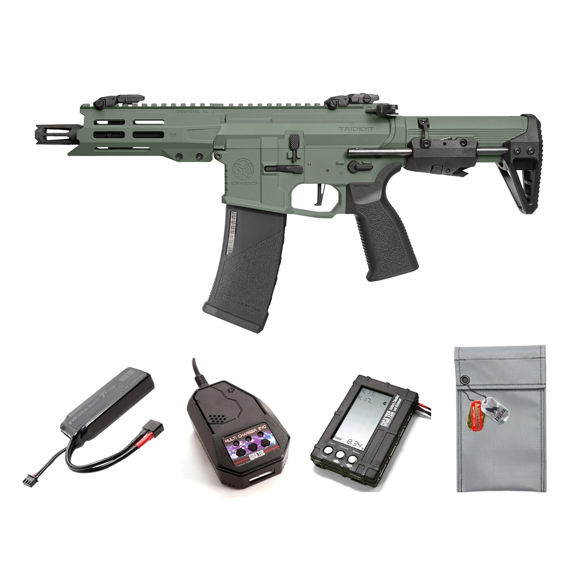 KRYTAC Trident MK3 PDW M-LOK Electric Gun (Ages 18+)