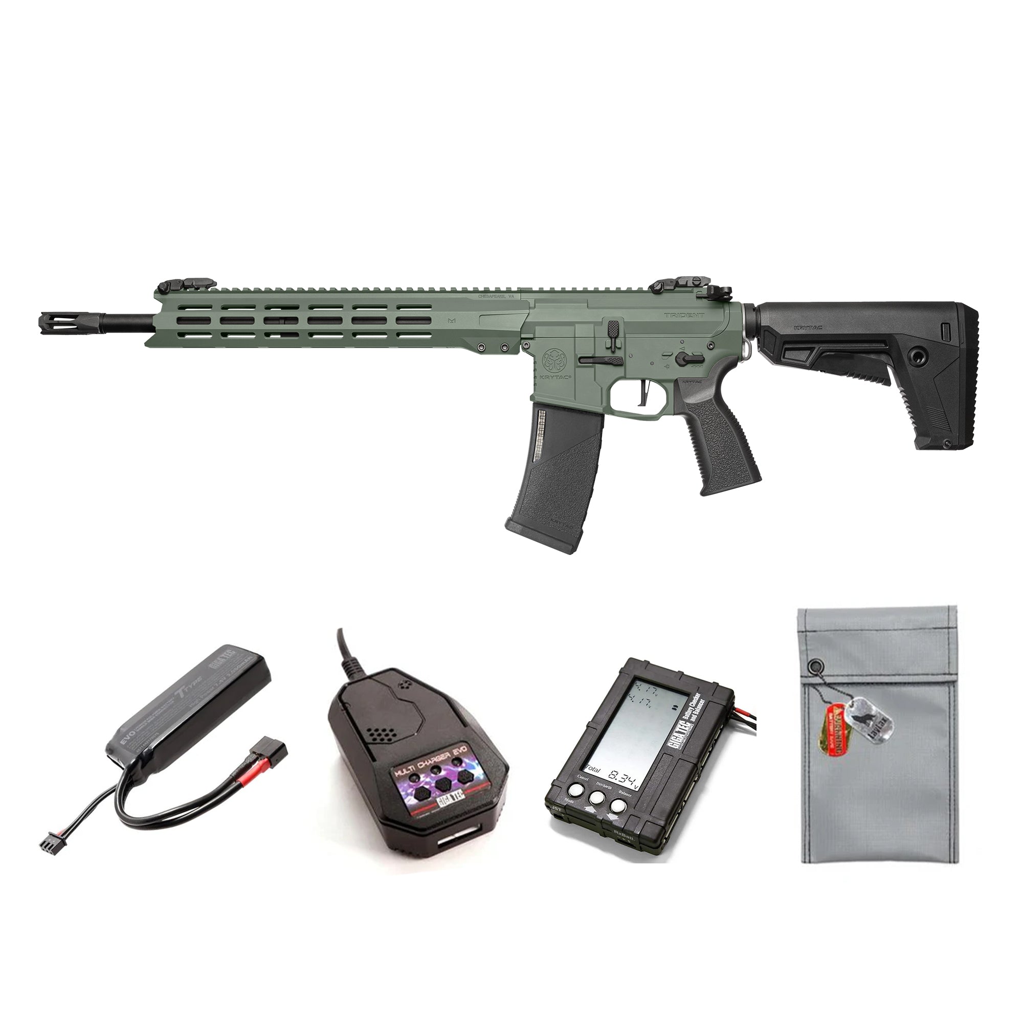 KRYTAC TRIDENT MK3 SPR M-LOK Electric Gun (Ages 18 and up)