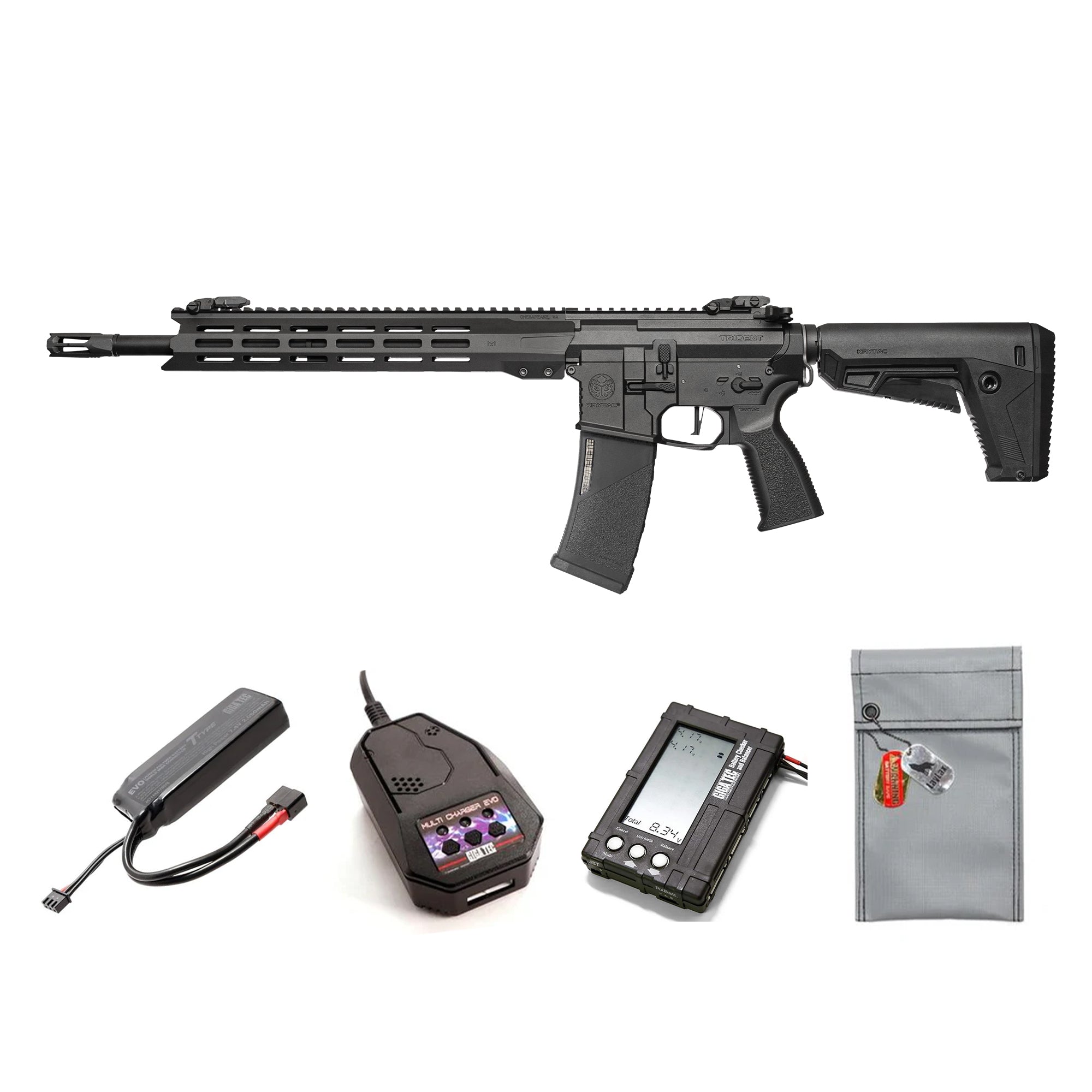 KRYTAC TRIDENT MK3 SPR M-LOK Electric Gun (Ages 18 and up)