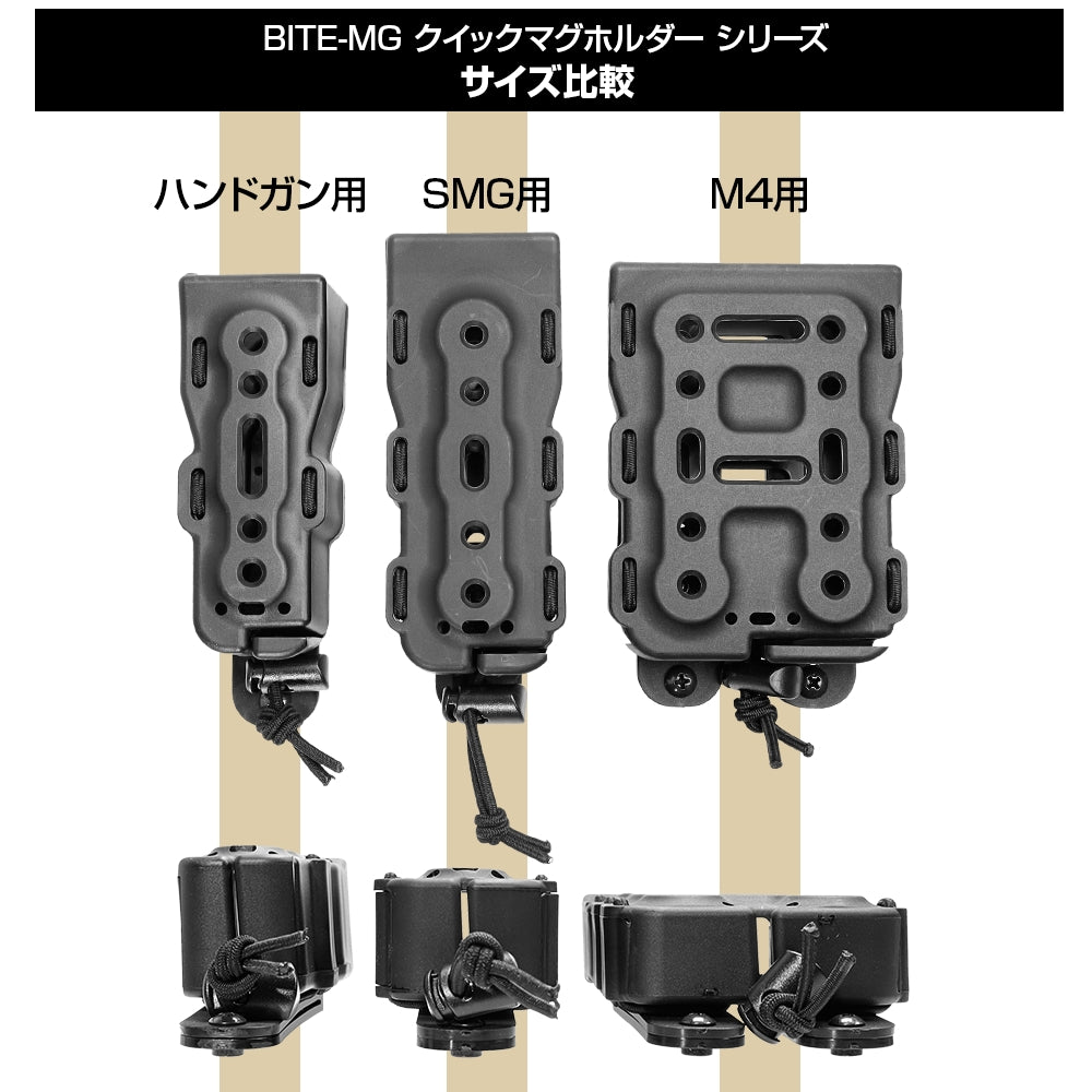 BITE-MG Quick Mag Holder for SMG Submachine Guns (1 piece)