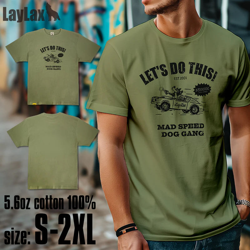 LayLax ドッグギャングTシャツ