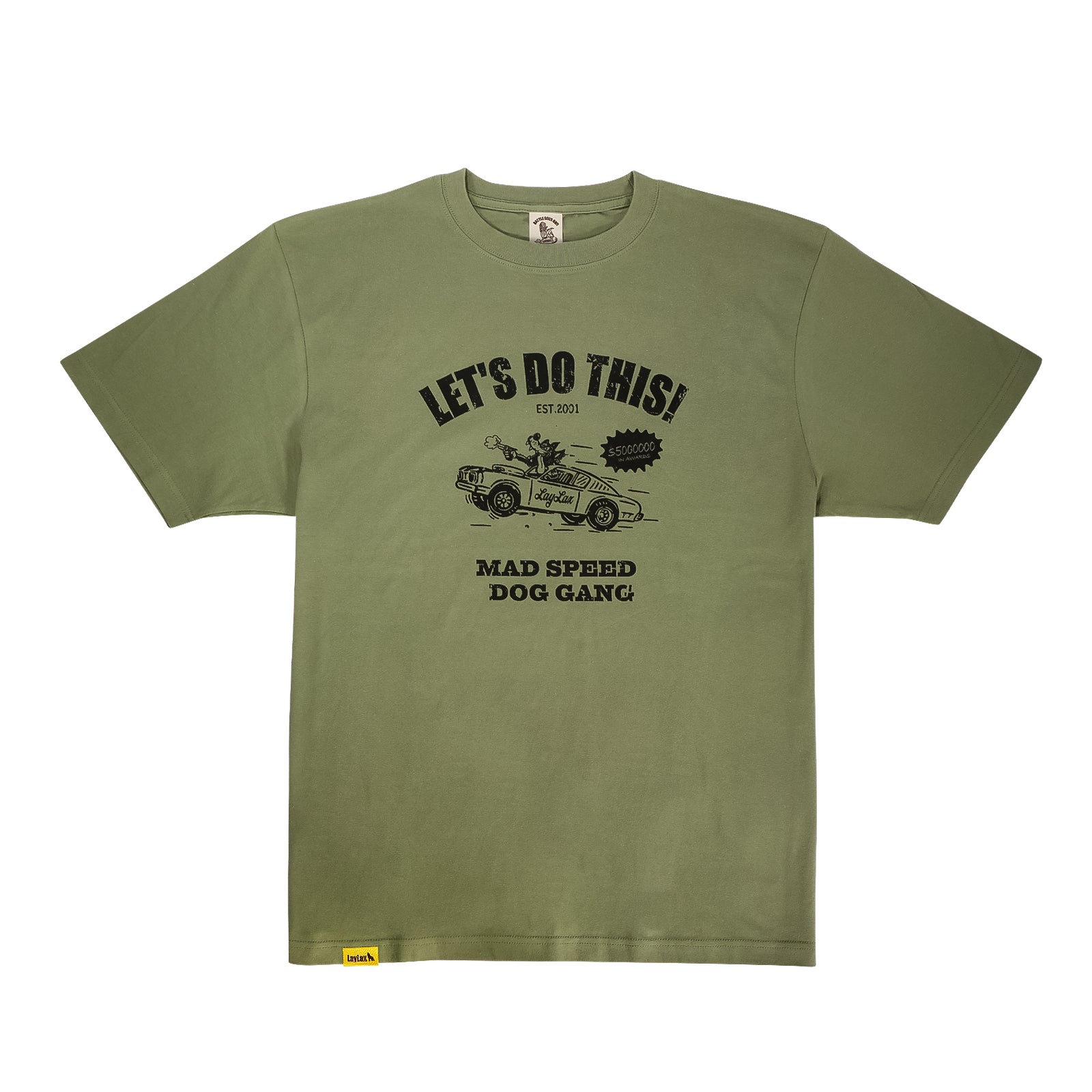 LayLax ドッグギャングTシャツ