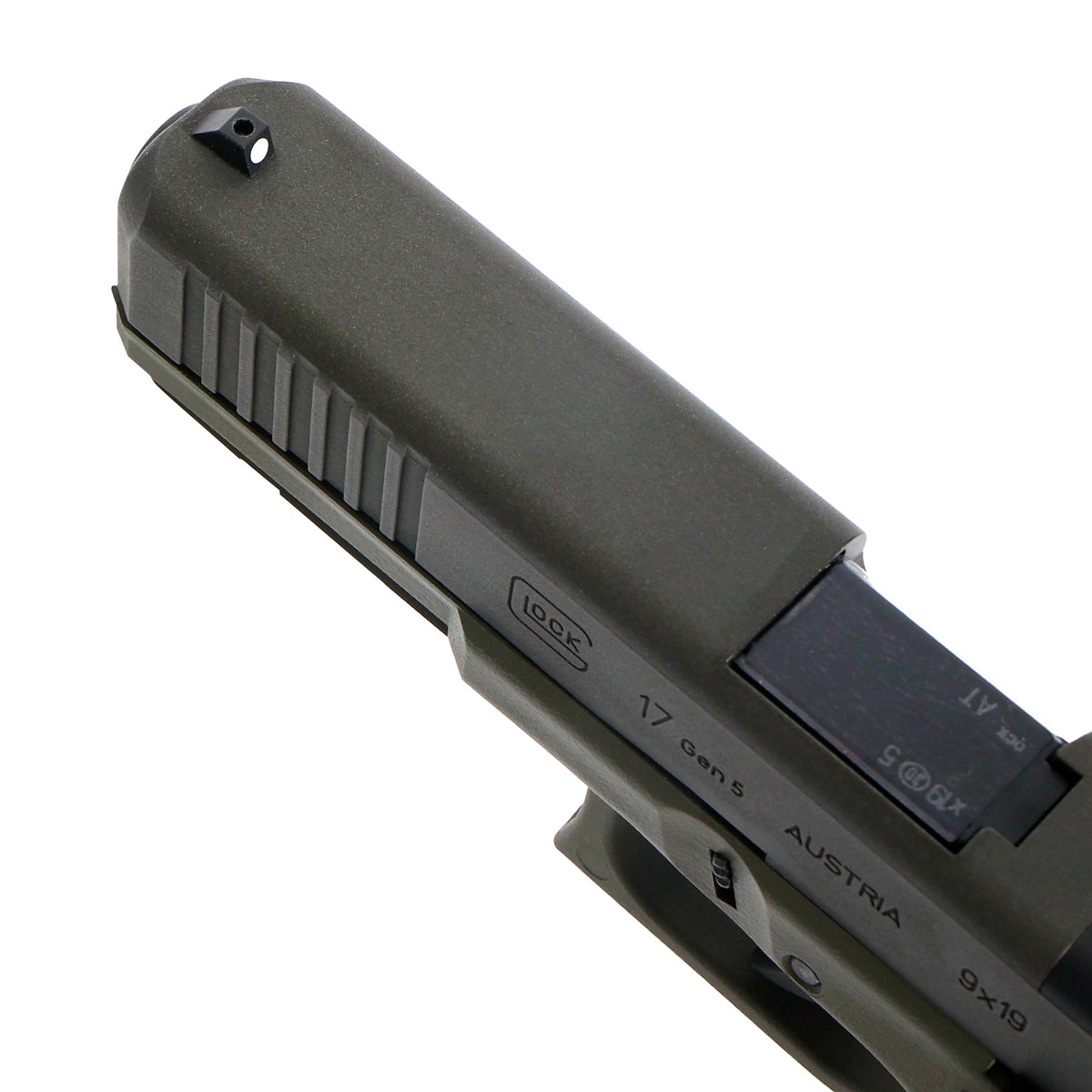 【WEB限定】UMAREX GLOCK17 Gen.5 MOS ガスブローバック JAPAN VERSION セラコート"OD/SG(OD/スナイパーグリーン)" /対象年齢18歳以上