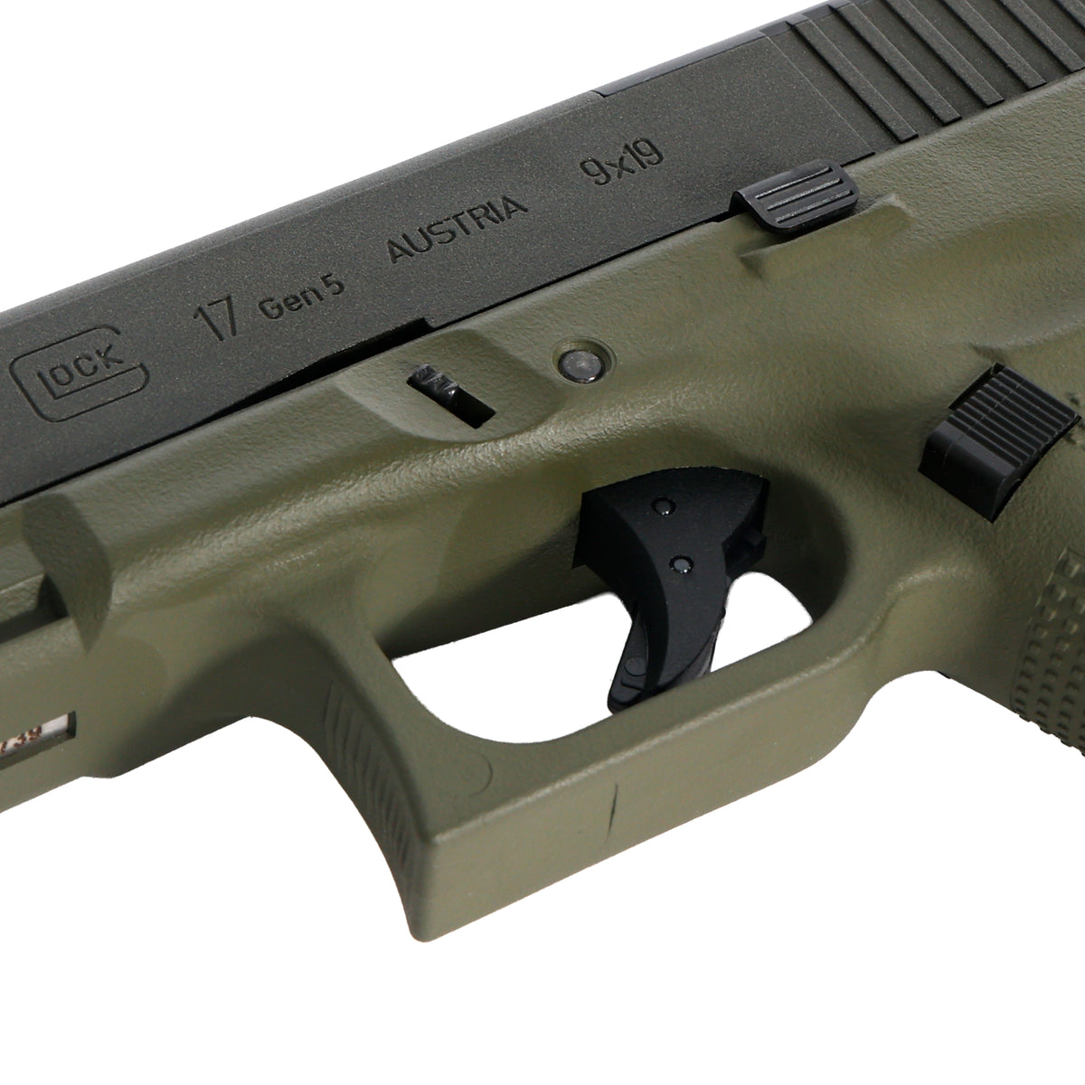 【WEB限定】UMAREX GLOCK17 Gen.5 MOS ガスブローバック JAPAN VERSION セラコート"OD/SG(OD/スナイパーグリーン)" /対象年齢18歳以上