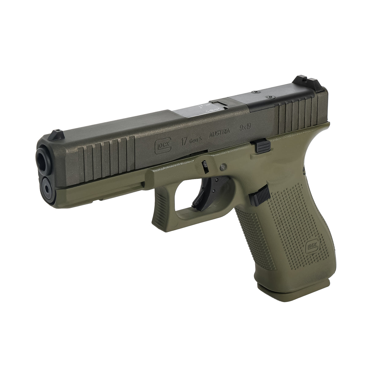 【WEB限定】UMAREX GLOCK17 Gen.5 MOS ガスブローバック JAPAN VERSION セラコート"OD/SG(OD/スナイパーグリーン)" /対象年齢18歳以上