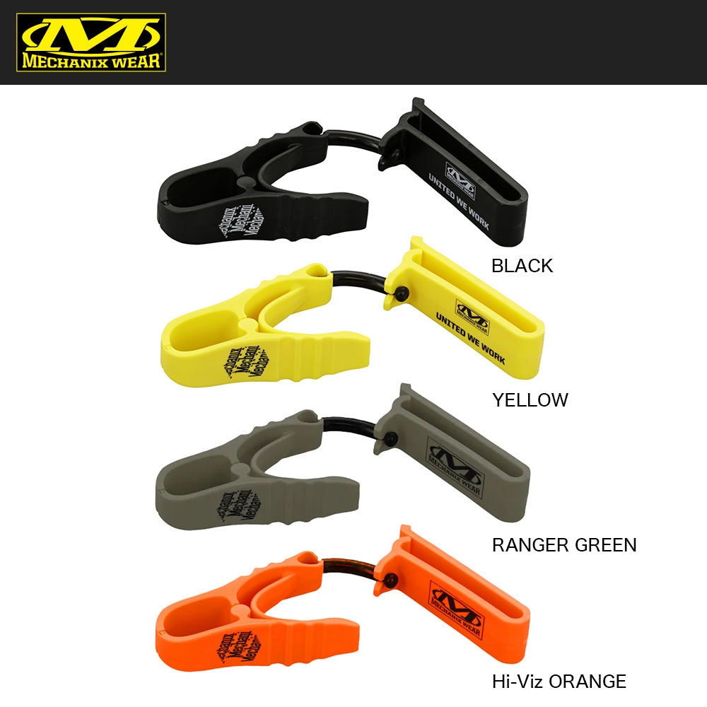 MechanixWear/メカニクスウェア Glove Clip グローブクリップ【ブラック/イエロー】 MWC