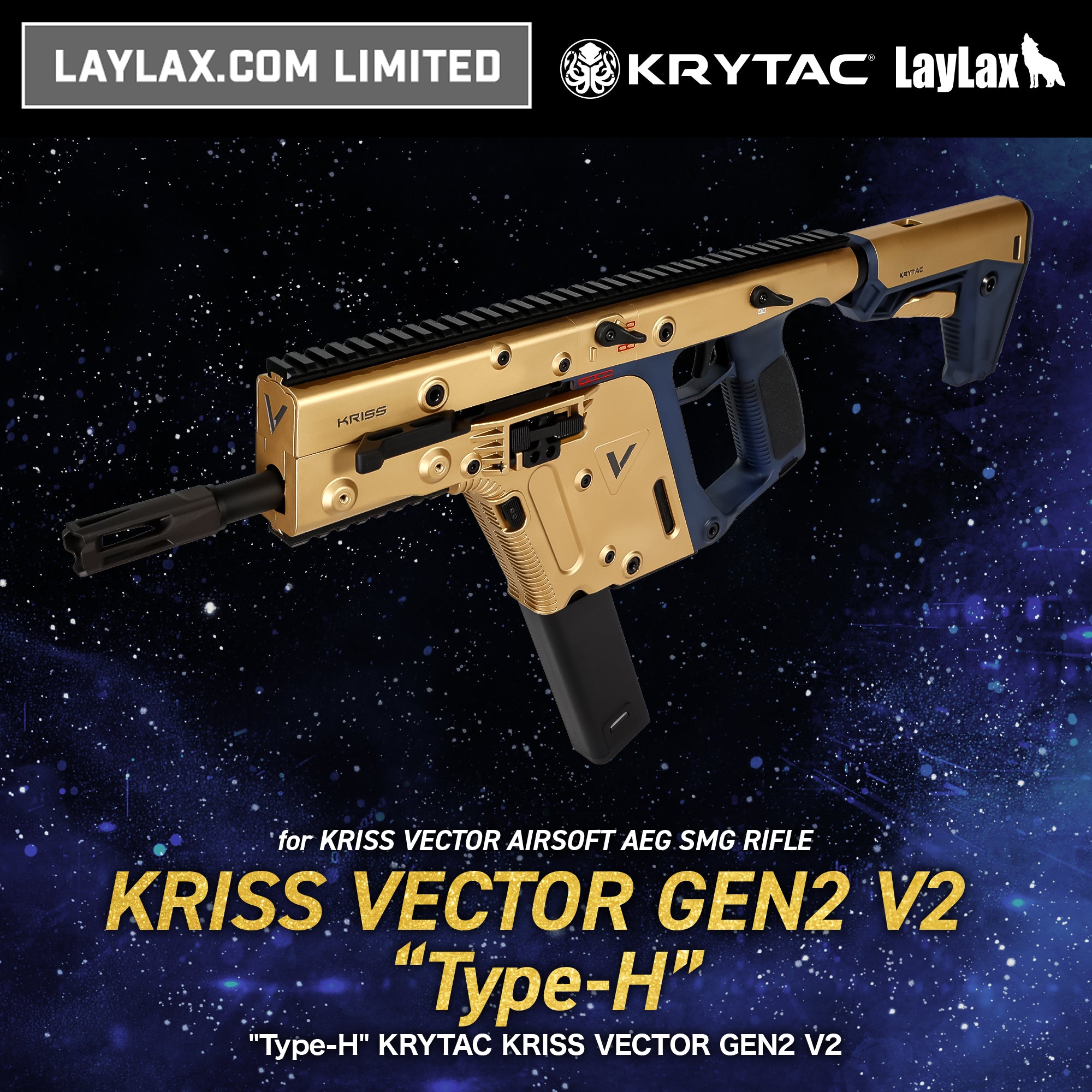 【受注生産】"Type-H" KRYTAC KRISS VECTOR GEN2 V2/対象年齢18歳以上