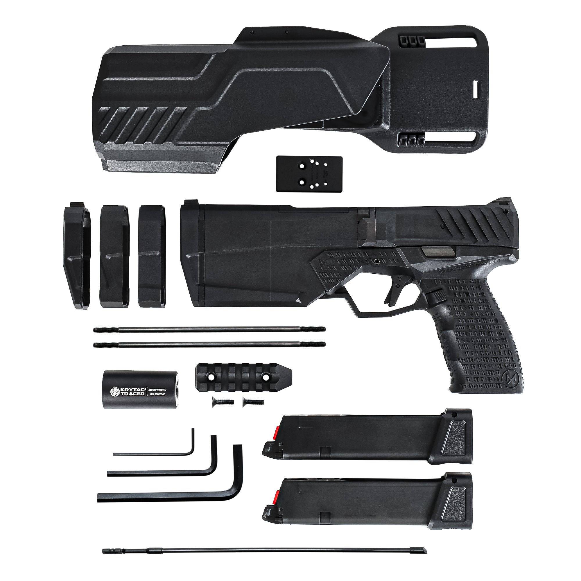 KRYTAC SilencerCo Maxim 9 CO2 DEPLOYMENT PACK(デプロイメントパック)/対象年齢18歳以上