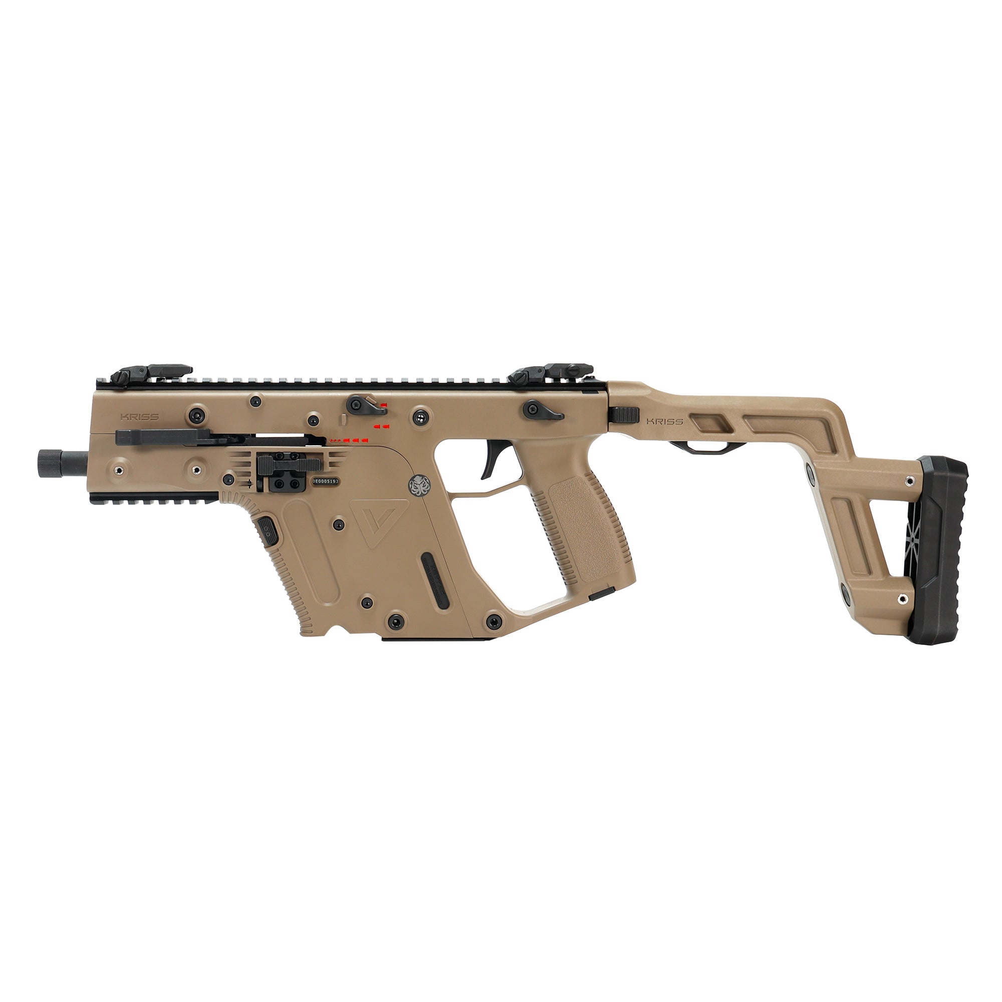 KRYTAC ガスブローバックガン本体 KRISS VECTOR(クリスベクター) /対象年齢18歳以上