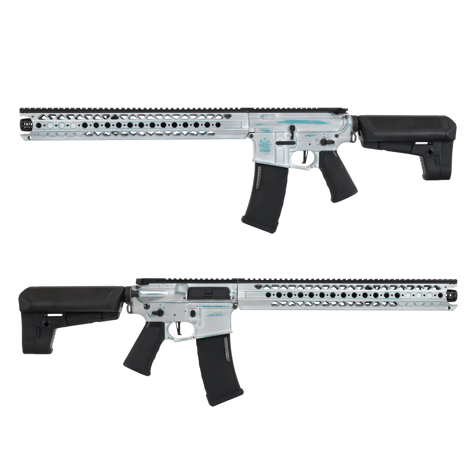 【LayLax.com限定】KRYTAC LVOA-C セラコートカスタム "ICE AGE(アイスエイジ)"
