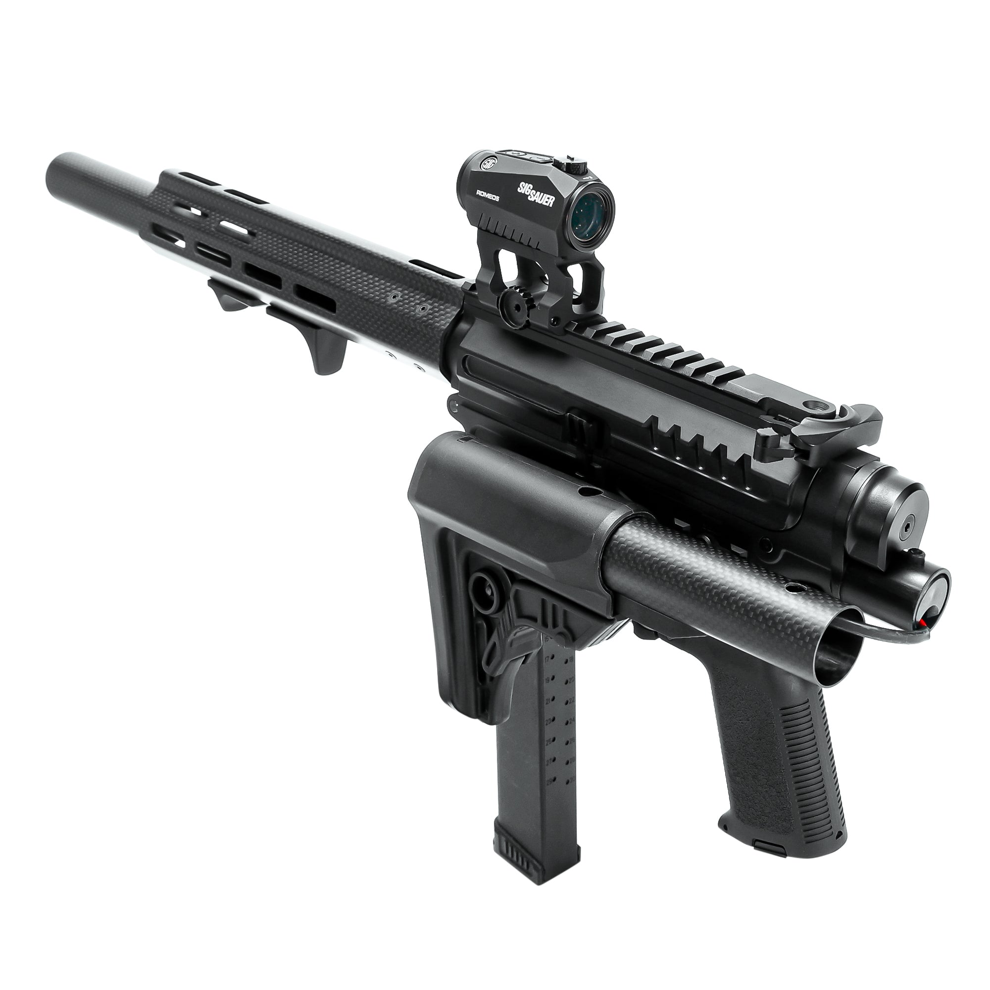M4 Offset Quick Release Carbon Buffer Tube【LayLax /FirstFactory】
