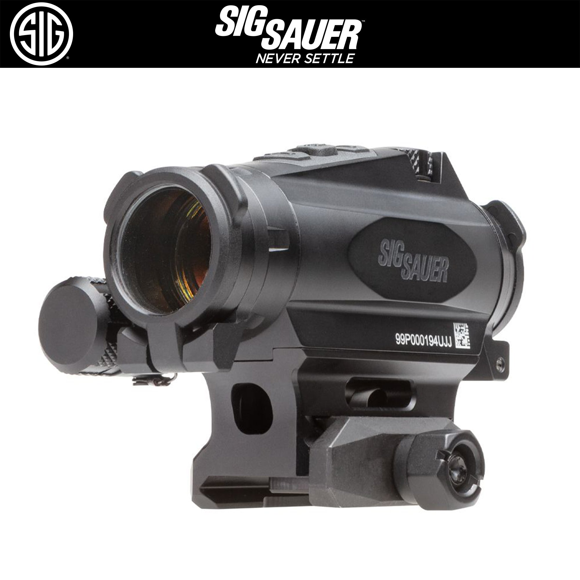 SIG SAUER ROMEO4XT-PRO ダットサイト(1X20MM RED DOT SIGHT) 【ブラック】 SOR44001