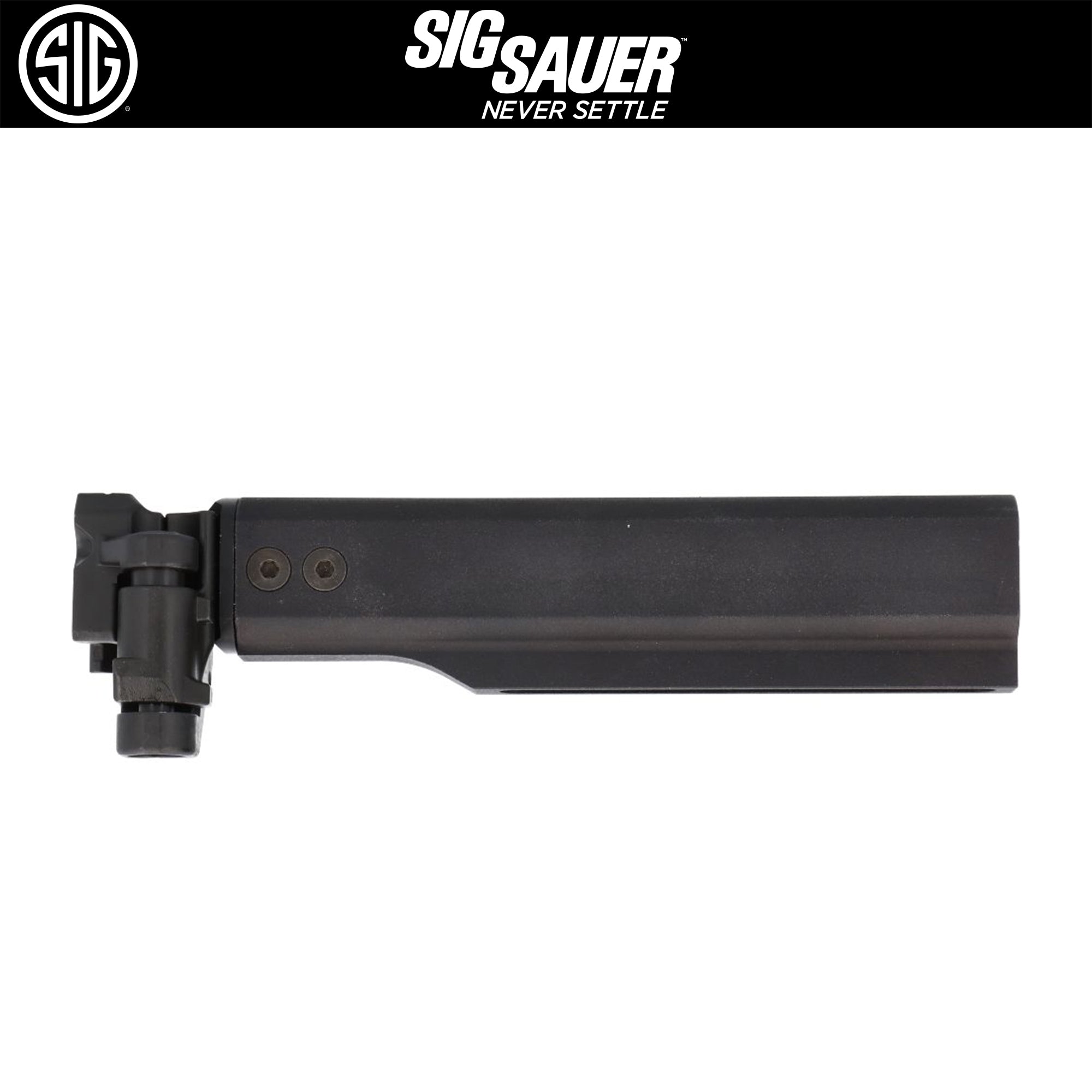 STOCK ADAPTER LOW PROFILE TUBE - 1913 FOLDING ストック アダプター チューブ【ブラック】