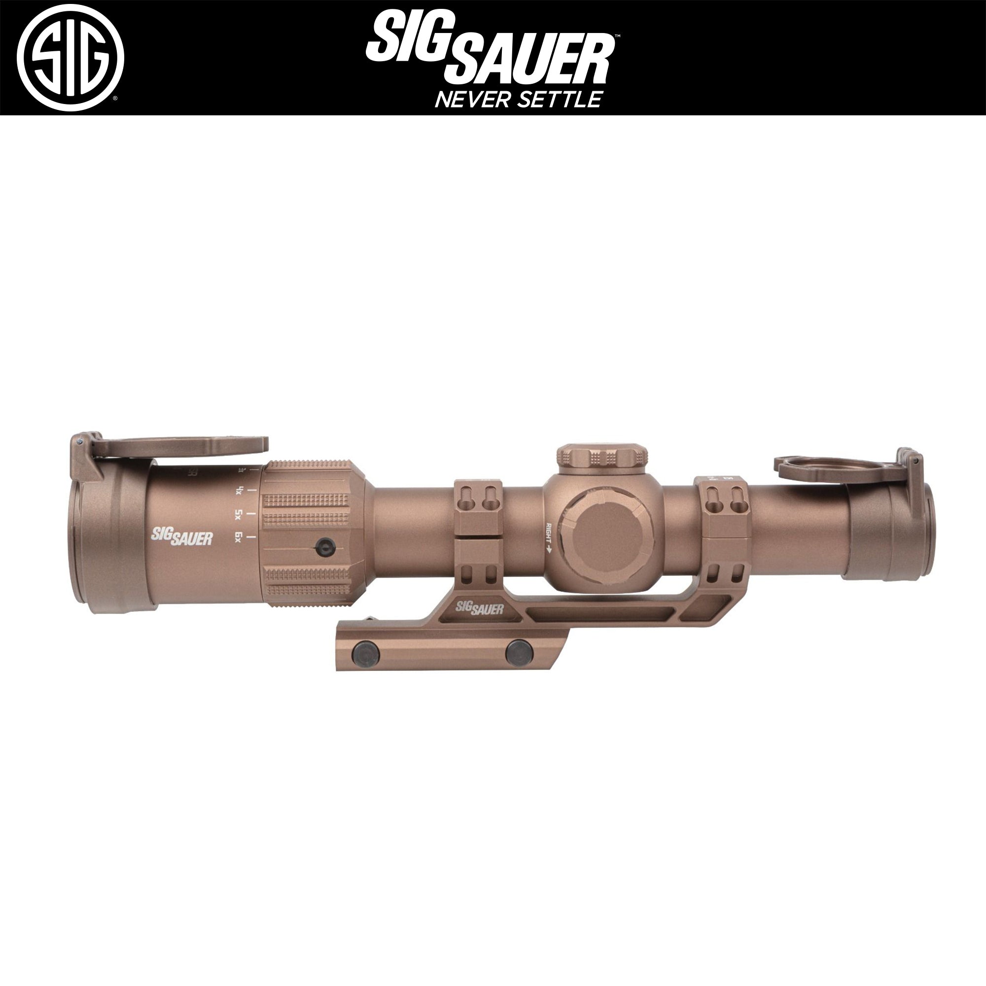 SIG SAUER TANGO-MSR LPVO ライフルスコープ (1-6X24MM) チューブ径30mm レティクルIlluminate