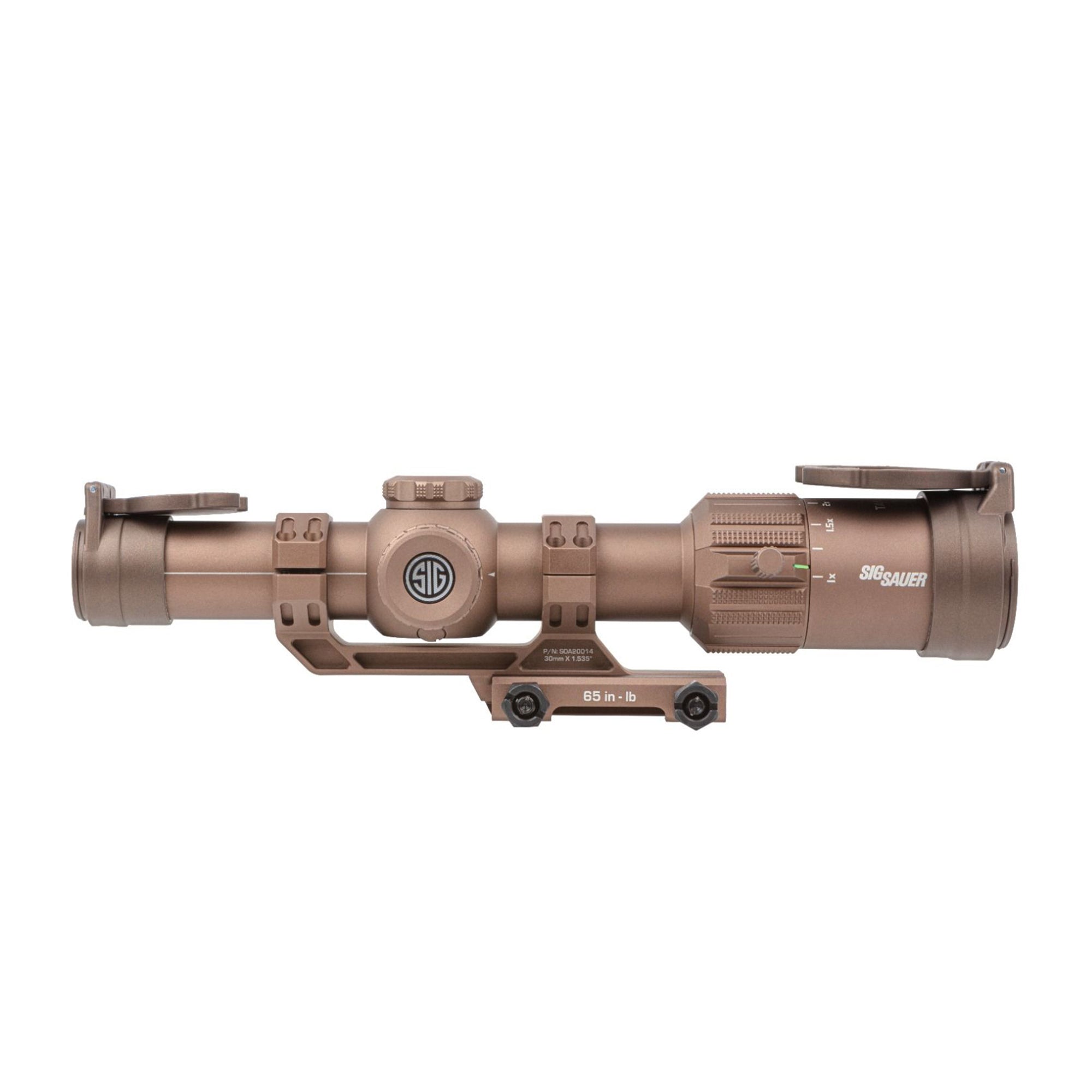 SIG SAUER TANGO-MSR LPVO ライフルスコープ (1-6X24MM) チューブ径30mm レティクルIlluminated BDC6 【コヨーテ】 SOT61200