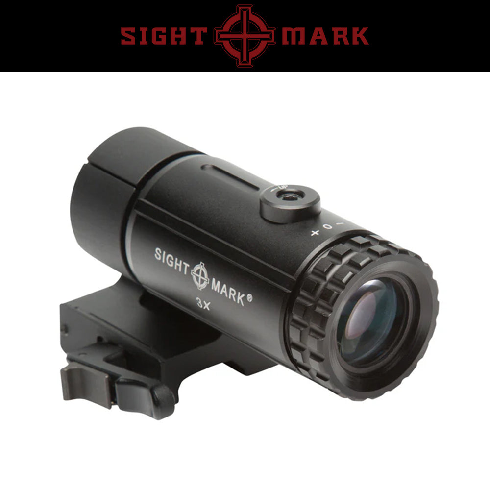 Sightmark T-3 Magnifier with LQD Flip to Side Mount マグニファイア SM19063