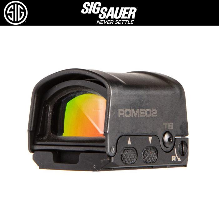 SIG SAUER ROMEO2 ダットサイト 1X30 MM レティクル3 MOA Red Dot 【BK】SOR21300