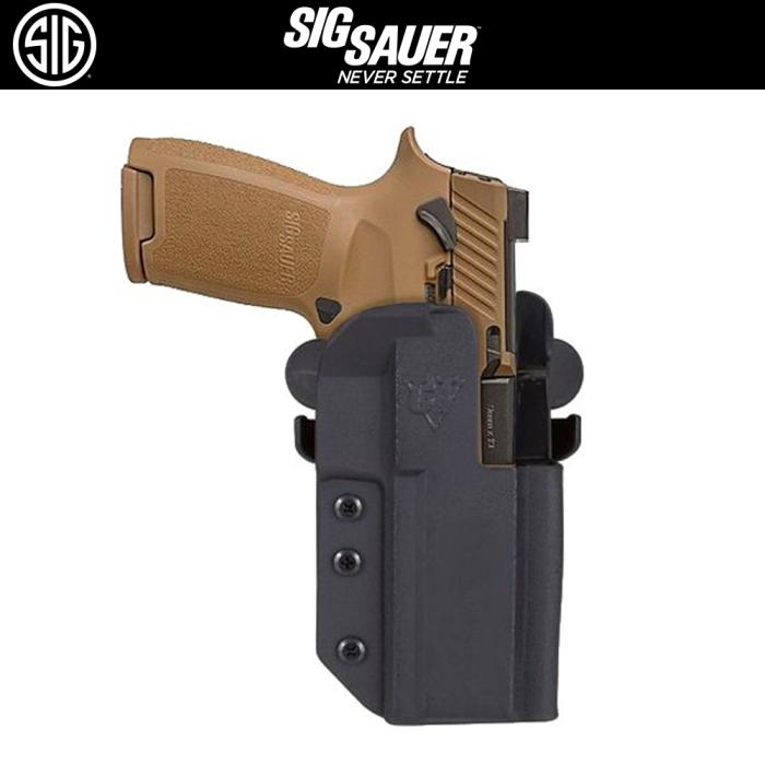 SIG SAUER P320/M17/M18 OWB COMP-TAC HOLSTER ホルスター【ブラック】