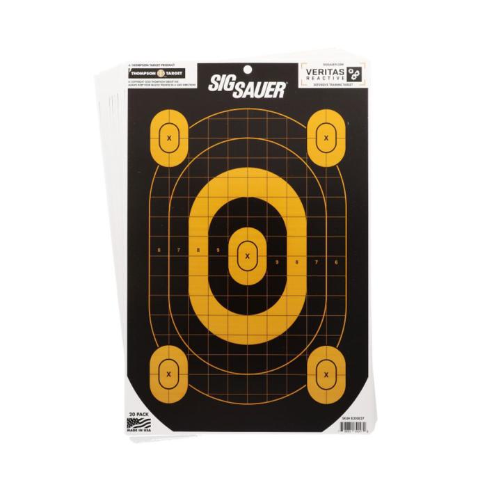 SIG SAUER REACTIVE TARGETS (20 PACK) ターゲット【20枚入】