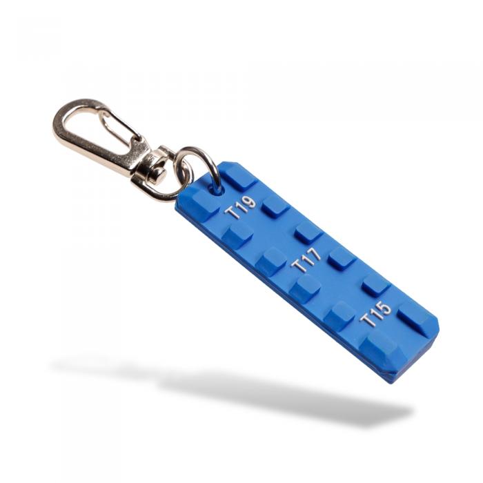 RUBBER KEY CHAIN (PICATINNY RAIL TYPE)