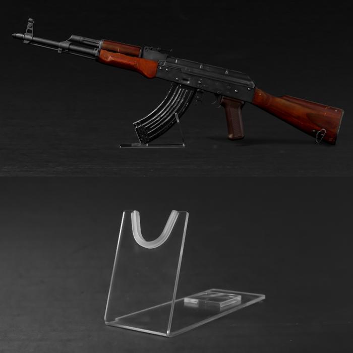 ハンドガンスタンド クリア(2枚入り)