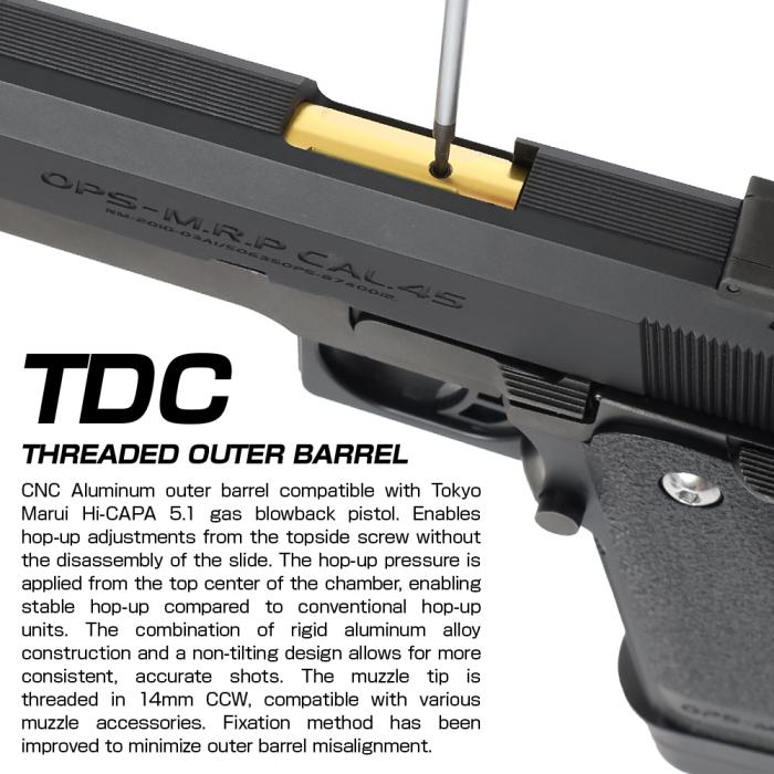 Hi-CAPA 5.1 TDC THREADED OUTER BARREL