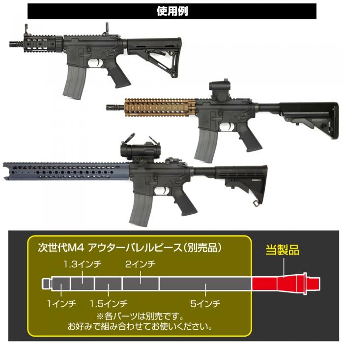 M4MWS アウターバレルベース FirstFactory(ファーストファクトリー)