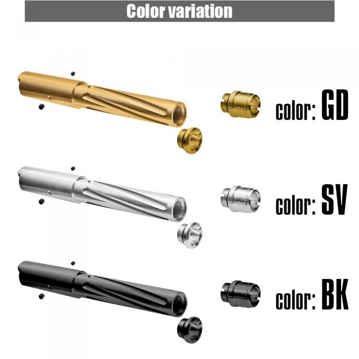 Carbon8(カーボネイト) CO2 M45 CQP/DOC用 ノンリコイル 2WAY アウターバレル