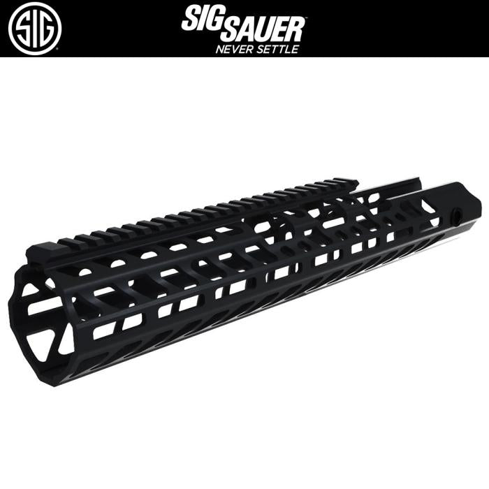 SIG SAUER HANDGUARD SIG MCX ALUMINUM SUPPRESSOR COMPATIBLE DMR-16 IN BLK MLOK 16インチ MLOKハンドガード サプレッサー対応 【ブラック】