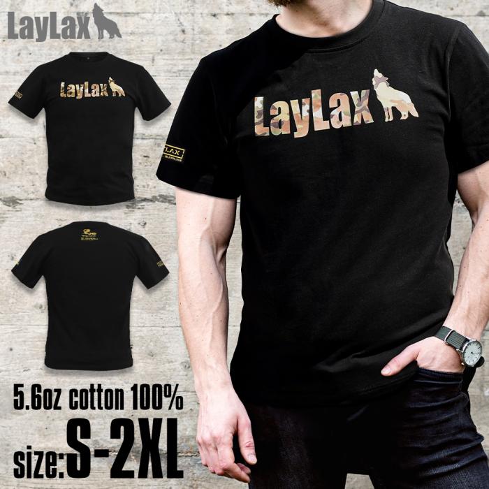LayLax カモロゴTシャツ