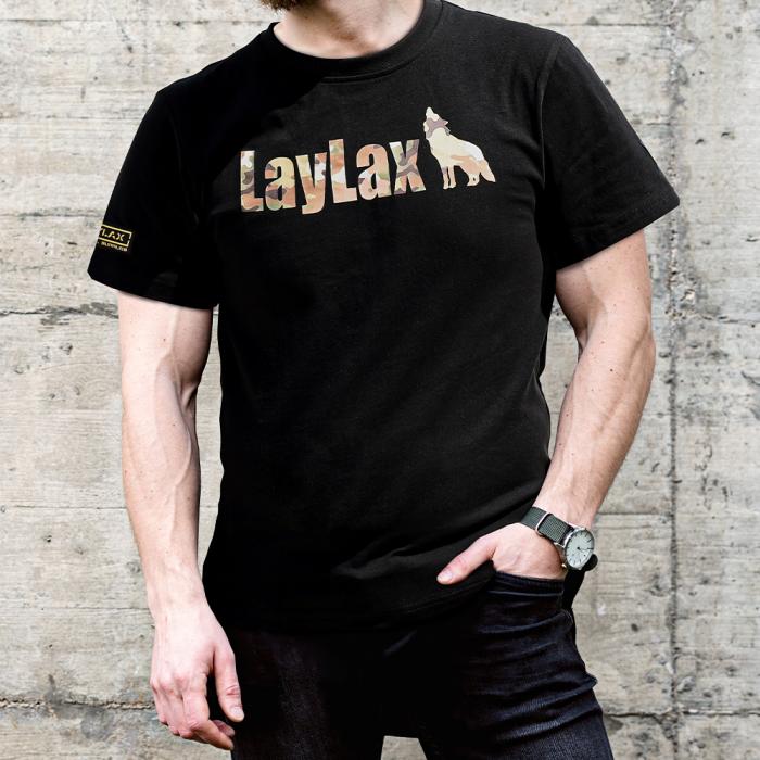 LayLax カモロゴTシャツ