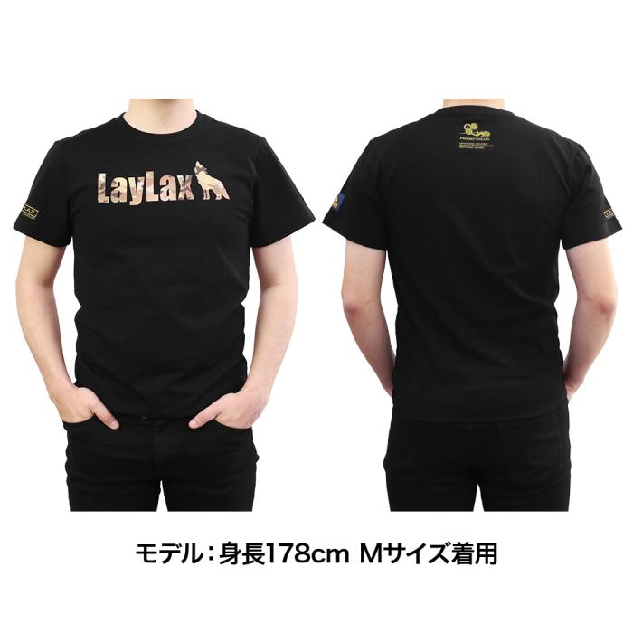 LayLax カモロゴTシャツ