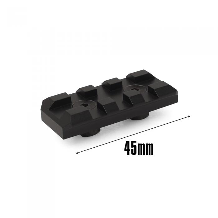NITRO.Vo DUAL RAIL EXTRA SHORT 45mm(Picatinny rail for M-LOK & KeyMod)