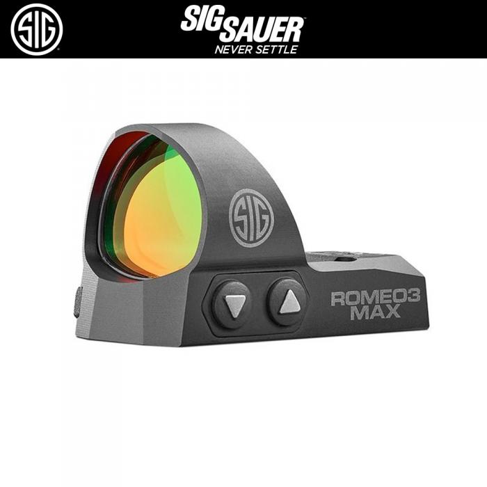 SIG SAUER ROMEO3 MAX 6MOA ダットサイト リフレックスサイト(1X30MM) ピカティニー規格マウント 【ブラック】 SOR32003