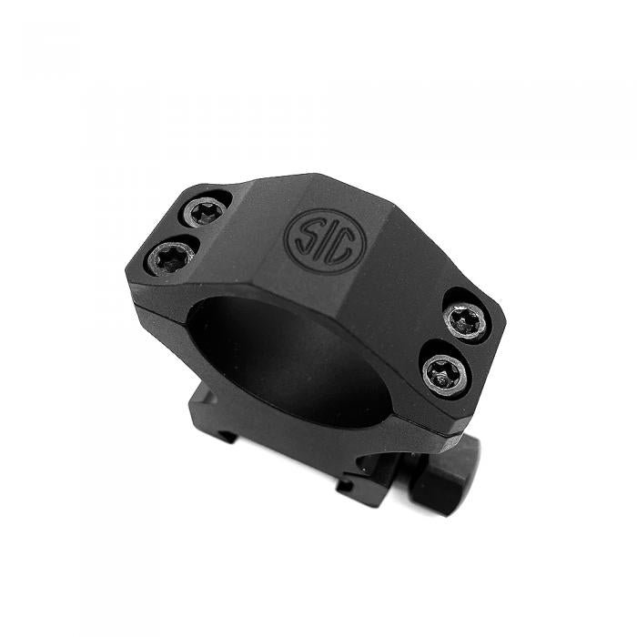 SIG SAUER ALPHA1 スコープマウントリング 1インチ HIGH 【ブラック】 SOA10021