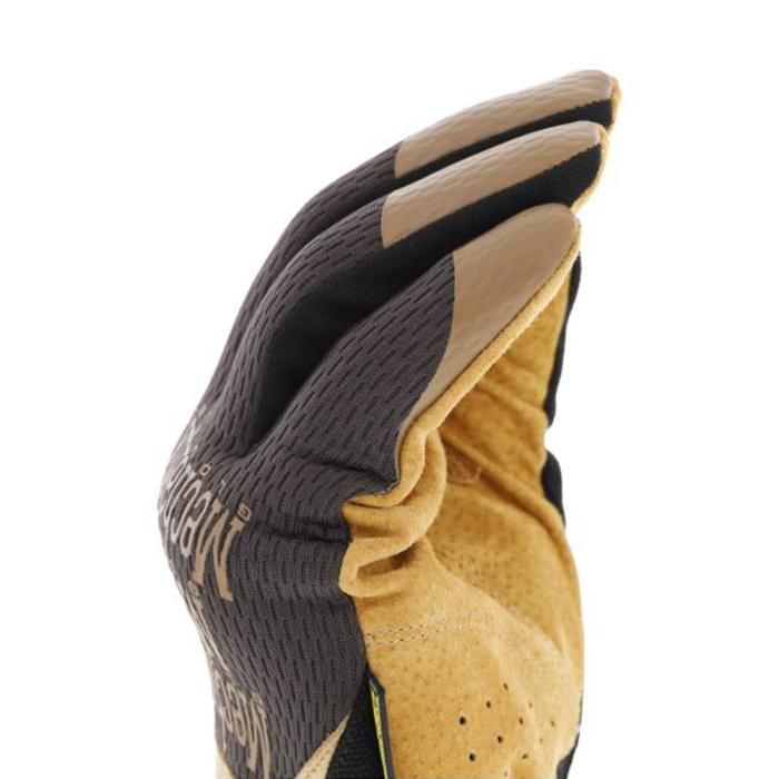 MechanixWear/メカニクスウェア Leather FastFit Gloveファストフィットグローブ【ブラウン】 LFF-75