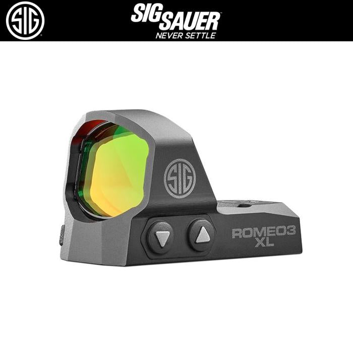 SIG SAUER ROMEO3XL 6MOA ダットサイト リフレックスサイト(1X30MM) ピカティニー規格マウント 【ブラック】 SOR32004