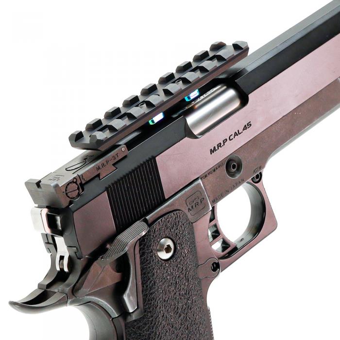 【LayLax.com限定】東京マルイ ガスブローバック Hi-CAPA5.1/4.3 ハイキャパ アルミマウントベースNEO ヒートグラデーション